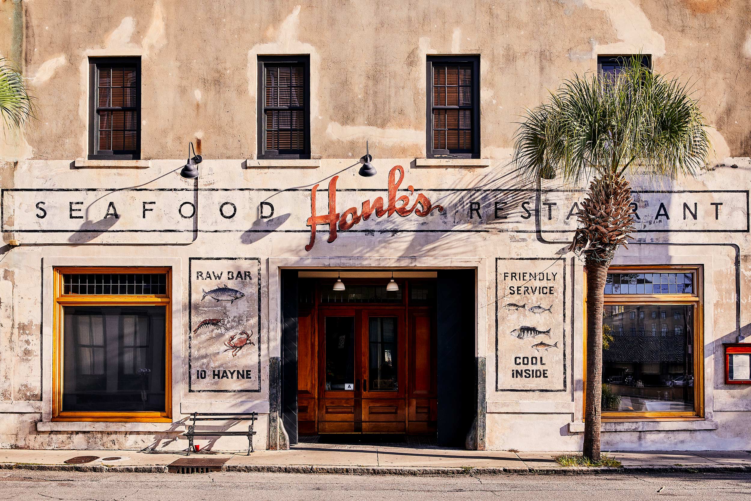 Hanks Restaurant in Charleston, South Carolina photographed by Nico Schinco